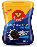 3 Corações Cappuccino Sabor Cookies n’ Cream, 200g