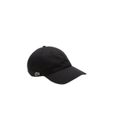 Boné Lacoste Em Sarja De Algodão Orgânico – Preto