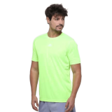 Camiseta Adidas Treino Básica Masculina – Verde Limão