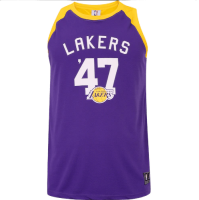 Camiseta Regata do Los Angeles Lakers NBA Masculina Banksh N1108