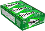 Chiclete Trident Menta Sem Açúcar – Caixa Com 21 Unid. De 8g