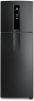 Geladeira Electrolux Frost Free Inverter 390L Efficient AutoSense Duplex Black Inox Look (IF43B) – 127V