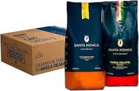 Pack Café Santa Monica Grão Gourmet 1KG e Torra Italiana 1KG