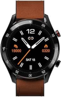 PHILCO Smartwatch Hit Wear PSW02PM Bluetooth Display 1,28″ Preto/Marrom Bivolt, Caixa de 45mm