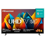 Smart TV 58″ Hisense Ultra HD 4K DLED A6K com Sleep timer, entrada HDMI e Wi-Fi – 58A51HSV