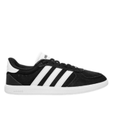 Tênis Adidas Breaknet Sleek Suede Feminino – Preto+Branco