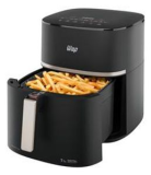 Wap Fritadeira Elétrica Air Fryer Mega Family Digital 7,1 Litros, Revestimento Antiaderente, 16a 1700w 220v